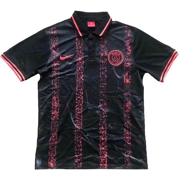 Polo Paris Saint Germain 2019-2020 Negro Rosa